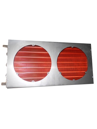 Condensador Con Tubo De Cobre Y Aleta De Cobre