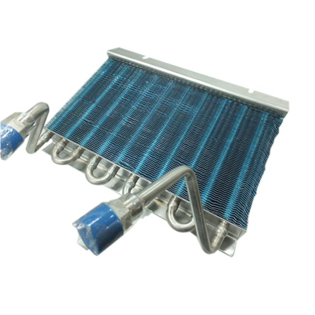 Condensador Con Tubo De Acero Inoxidable Y Aleta De Aluminio